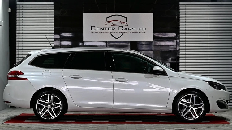 Peugeot 308 cena 47777 przebieg: 133000, rok produkcji 2016 z Sanok małe 667